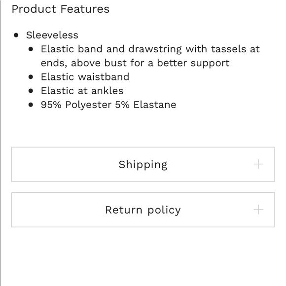 NWT La vie en rose black Romper - Picture 5 of 5